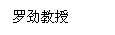 文本框: 罗劲教授